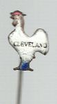 Cleveland Porcelain Stickpin