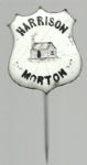 Harrison Porcelain Pinback