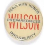 Wilson Peace With Honor