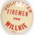 Volunteer Firemen for Willkie