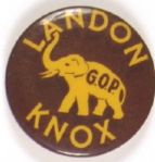 Landon-Knox GOP Elephant