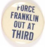 Force Franklin Out at Third