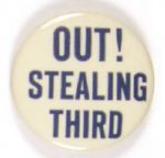 FDR Out Stealing Third