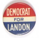 Democrat for Landon