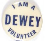 I am a Dewey Volunteer