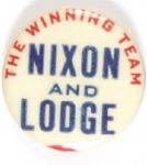 Nixon-Lodge Winning Team