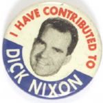 Contributed to Dick Nixon