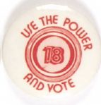 McGovern 18 Year Old Vote