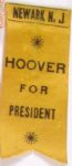Hoover for President Ribbon