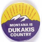 Montana is Dukakis Country Coattail