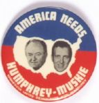 Humphrey-Muskie Rare Jugate