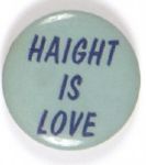 Haight is Love