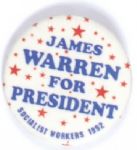James Warren for President