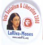 LaRiva and Che, Socialist Pin