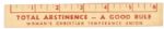 WCTU Temperance Ruler