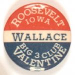 Roosevelt, Wallace Big 3 Club Iowa