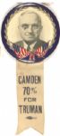 Camden 70% for Truman