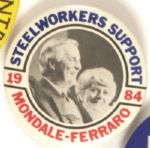 Steelworkers Support Mondale-Ferraro