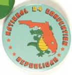 Reagan 1984 Convention Alligator Pin