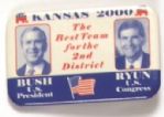 Kansas, Ryun and Bush