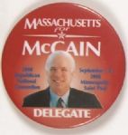 McCain Massachusetts Delegate