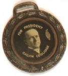 Coolidge Celluloid Fob