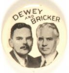 Dewey-Bricker Scarce Jugate