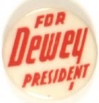 Dewey for President