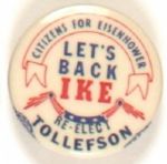 Ike, Tollefson Washington Coattail