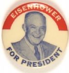 Early Ike for President Pin