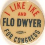 Ike, Flo Dwyer, New Jersey
