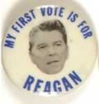 First Vote for Reagan