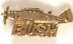 Bush Airplane Pin