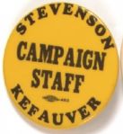 Stevenson-Kefauver Campaign Staff
