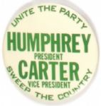 Humphrey, Carter Unite the Party