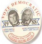 Dukakis, Bentsen Georgia Coattail