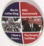 Obama, Martin Luther King Dream