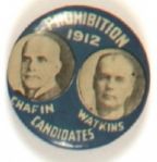 Chafin-Watkins Prohibition Jugate