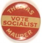 Thomas, Maurer Vote Socialist