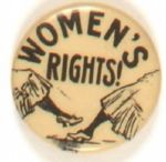 Womens Rights Cartoon Pin