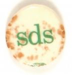 SDS Vietnam War Era Pin
