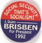 Brisben Socialist 1992