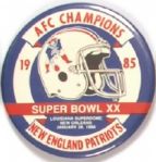 Patriots Super Bowl XX