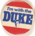 Early Dukakis, Im With the Duke
