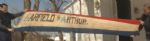 Garfield-Arthur Cloth Banner