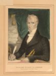 William Henry Harrison Currier Print