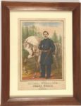General McClellan Grand March Framed Music Cover