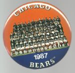 Chicago Bears 6 Inch Celluloid