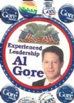 Al Gore Collection of 33 Political Pins
