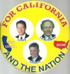 Gore, Lieberman, Condit 9 Inch Celluloid
